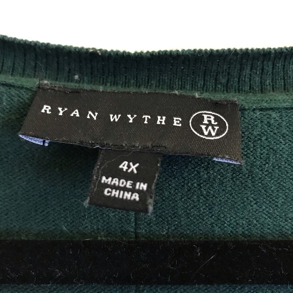 Ryan Wythe Dark Green Exposed Seem Sweater - Picture 4 of 5
